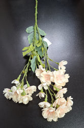 Ramură salcâm artificial crem-piersica  –  80cm